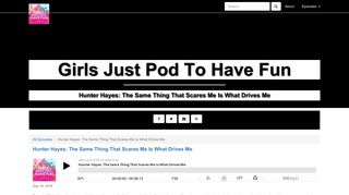 Girls Just Pod To Have Fun: Hunter Hayes: The Same Thing That ...