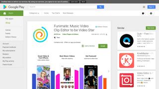 Funimate: Music Video Clip Editor to be Video Star - Apps on Google ...