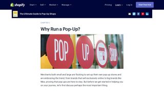 How to Set Up & Open a Pop-Up Shop - Shopify