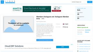 Visit Members.funlagoon.net - Funlagoon Member Area.