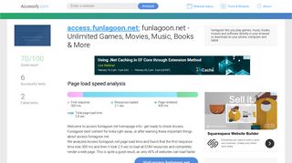 Access access.funlagoon.net. funlagoon.net - Unlimited Games ...