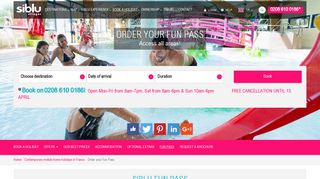 Club Fun Pass - activities and services ar our campsites | Siblu