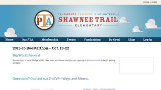 Shawnee Trail Elementary PTA - Frisco ISD, TX - Boosterthon