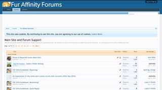 Main Site and Forum Support | Fur Affinity Forums