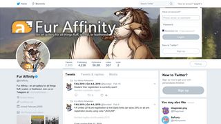 Fur Affinity (@furaffinity) | Twitter