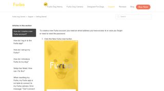 How do I create a new Furbo account? – Furbo Dog Camera