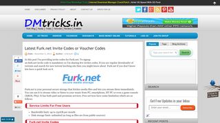Latest Furk.net Invite Codes or Voucher Codes | DMtricks.in