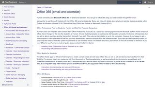Office 365 (email and calendar) - IT Self Help - Furman Wiki ...