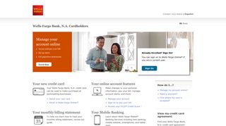 Wells Fargo Bank, N.A. Cardholders - Wells Fargo Retail Services
