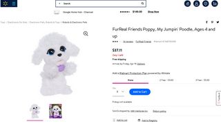 FurReal Friends Poppy, My Jumpin' Poodle, Ages 4 and up - Walmart ...