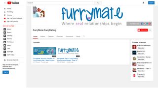 FurryMate FurryDating - YouTube