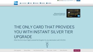 Alfursan American Express Credit Card | American Express Saudi ...