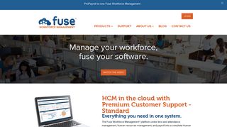Fuse Workforce Management: Cloud-Based Payroll, Time and ...