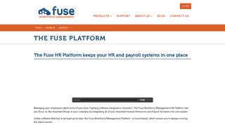 Platform - Fuse Workforce Management