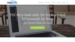 FuseDesk - THE Integrated Help Desk Add-On for Keap and Infusionsoft