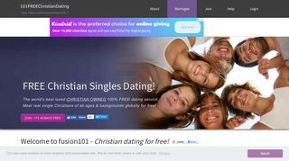 100% FREE Christian Dating Site. Christian Singles Free Service