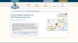 Fusion Employer Services, LLC PEO Profile - StaffMarket