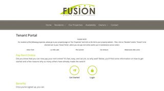 Pay Rent Securely OnlineFusion Property Management