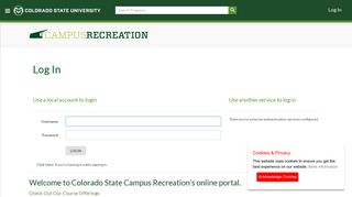 Log In - Fusion Member Portal - Campus Recreation Portal - Colorado ...