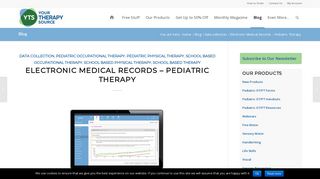 Electronic Medical Records - Pediatric Therapy - Your Therapy Source