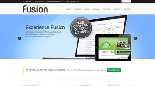 Fusion-Real Estate Software & Estate Agent Website Solution | Listing ...