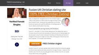 101 Fusion Dating - Fusion101 UK Christian dating