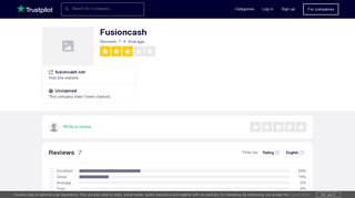 Fusioncash Reviews | Read Customer Service Reviews of fusioncash ...