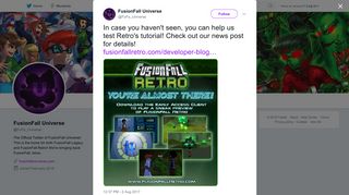 FusionFall Universe on Twitter: 