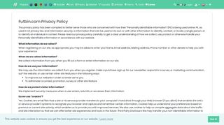 Privacy Policy - Futbin.com