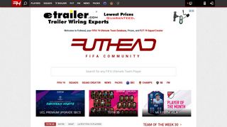Futhead: FIFA 19 Ultimate Team Database, Prices & Squad Builder