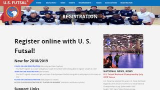 Registration - U.S. FUTSAL®