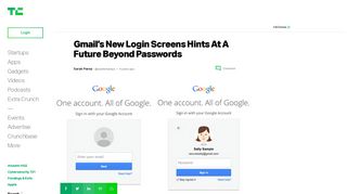 Gmail's New Login Screens Hints At A Future Beyond Passwords ...