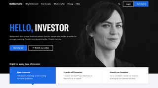 Betterment | The Smart, Modern Way to Invest | Online Financial Advisor