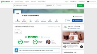 Future Focus Infotech Reviews | Glassdoor