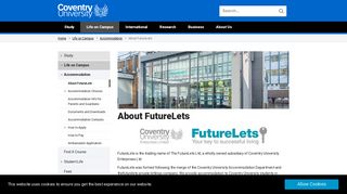 Coventry University | About FutureLets