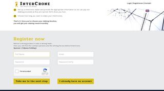 InterCrone - The Future of Money - Login To User Panel