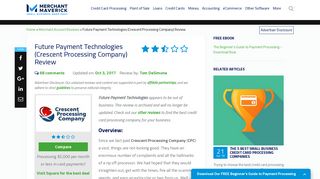 Crescent Processing Company | Future Payment Technologies ...