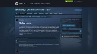 Uplay Login :: Tom Clancy's Ghost Recon Future Soldier General ...
