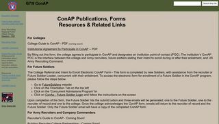 Pubs-Forms-Resources - G7/9 ConAP - Google Sites