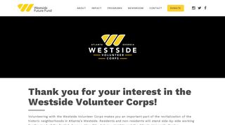 Individual Signup – Westside Future Fund
