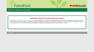 CVS Caremark Future Fund - lifeatworkportal.com