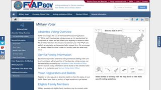 Military Voter - FVAP.gov