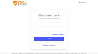 Login to your cabinet - Fxcl