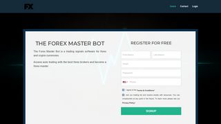 FX Master Bot | Forex Auto Trading Robot