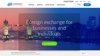 Currency Solutions: Foreign exchange | businesses and individuals