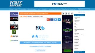 FXB Trading Review - is fxbtrading.com scam or good forex broker?