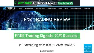 FXB Trading | Forex Broker Review - FX Trading Revolution | Your ...