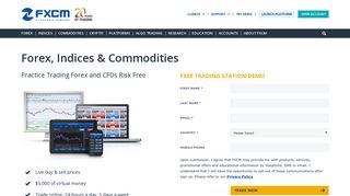 Forex Trading Demo - FXCM Markets - FXCM.com