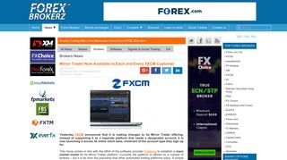 Mirror Trader Now Available to Each and Every FXCM Customer