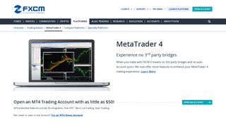 MetaTrader 4 - Platforms - FXCM Markets - FXCM.com
